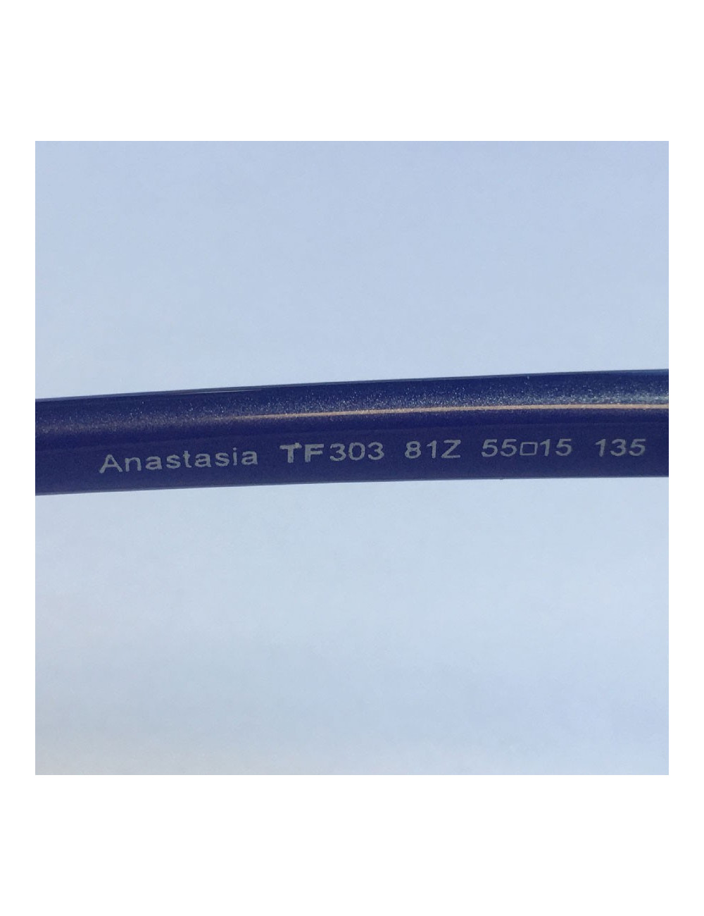 Lunettes de soleil TOM FORD modèle Anastasia en plastique violet