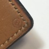 HERMES vintage belt in navy leather