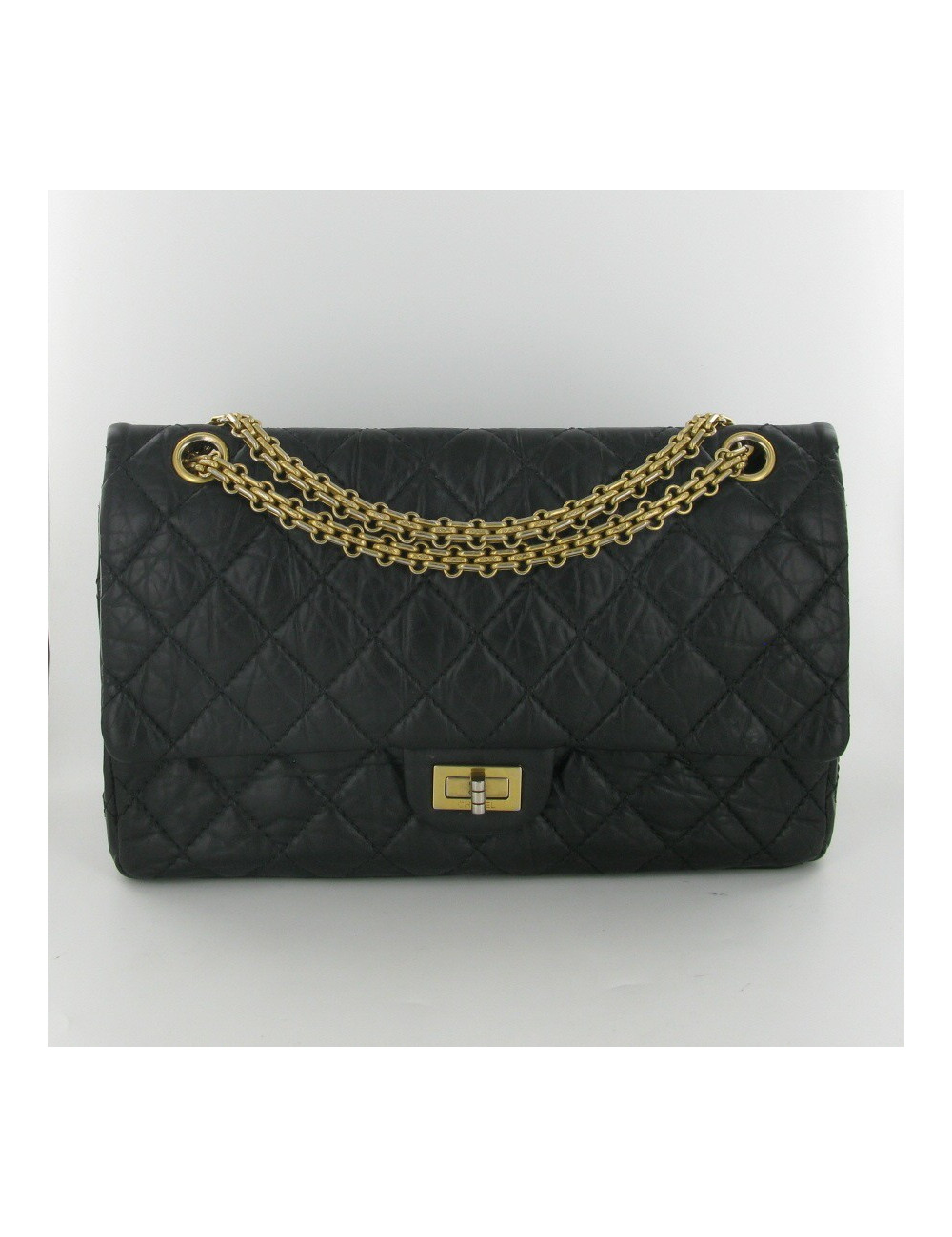2.55 cuir vieilli CHANEL