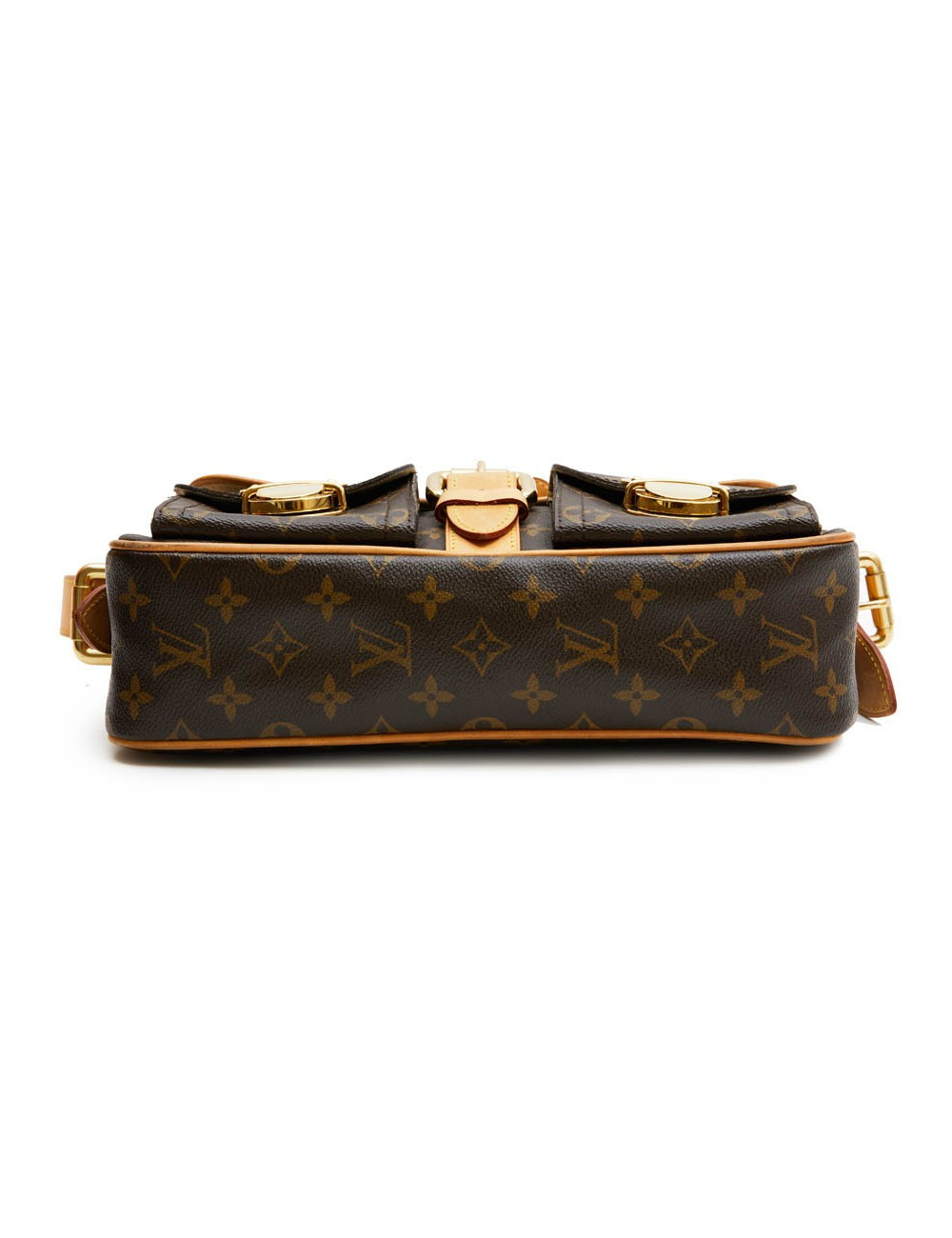 Sac cartable LOUIS VUITTON toile monogram marron