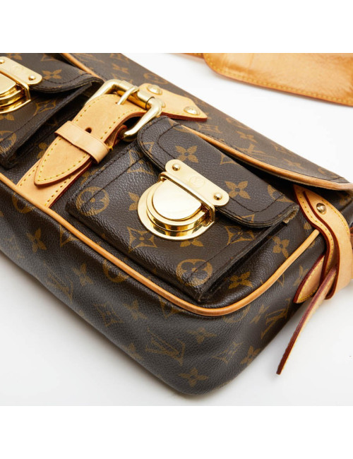 Sac cartable LOUIS VUITTON toile monogram marron