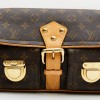 LOUIS VUITTON satchel bag in brown monogram canvas