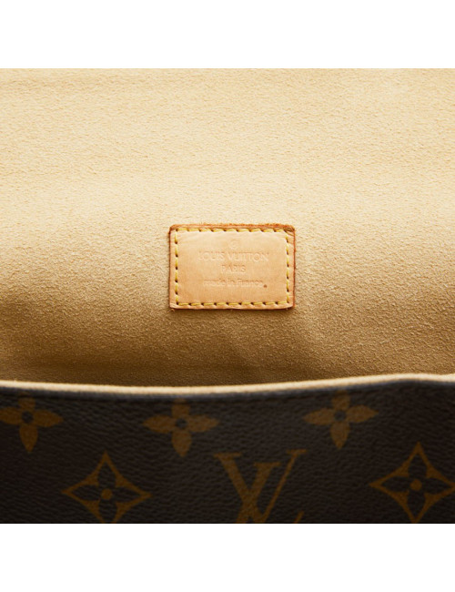 Sac cartable LOUIS VUITTON toile monogram marron
