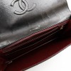 CHANEL vintage clutch in black quilted leather