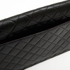 CHANEL vintage clutch in black quilted leather