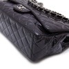 CHANEL maxi jumbo bag in purple patent leather