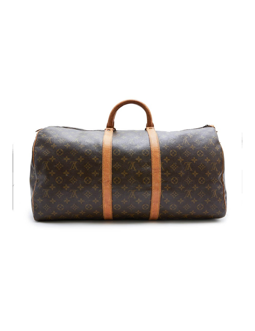 Sac Keepall 55 LOUIS VUITTON toile monogram marron