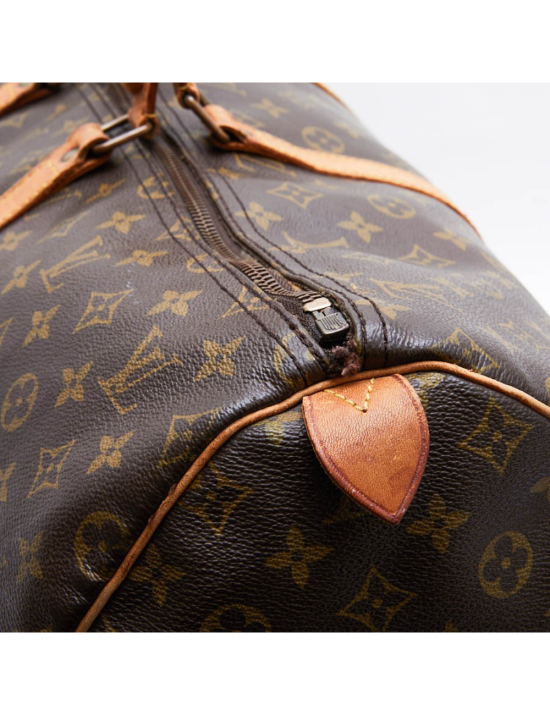 LOUIS VUITTON Keepall 55 bag in brown monogram canvas