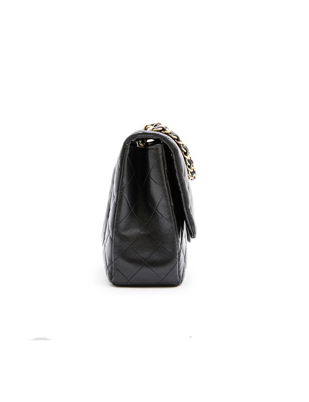 Sac Jumbo CHANEL cuir matelassé noir