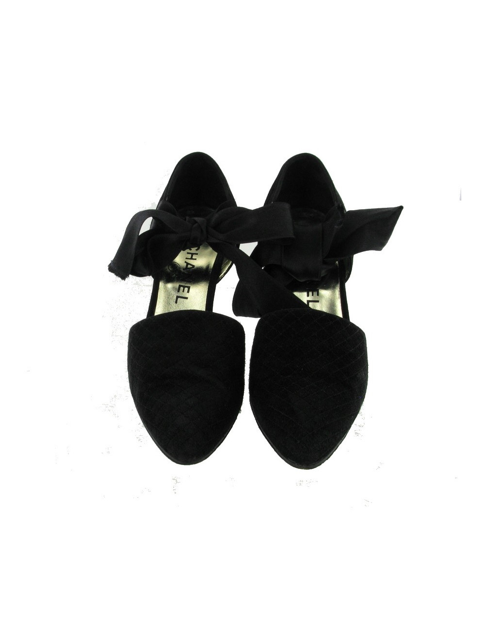 Escarpins T37.5 CHANEL couture