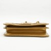 CHANEL bag in aged gold color patent leather