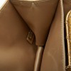 CHANEL bag in aged gold color patent leather