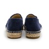 CHANEL espadrilles 40FR in two-tone blue and black denim 
