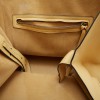 CELINE luggage bag in yellow grained leather