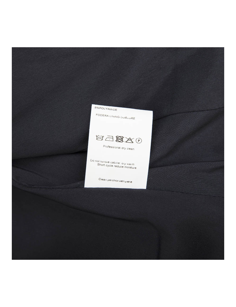 Veste KARL LAGERFELD bleu et bordé de tweed