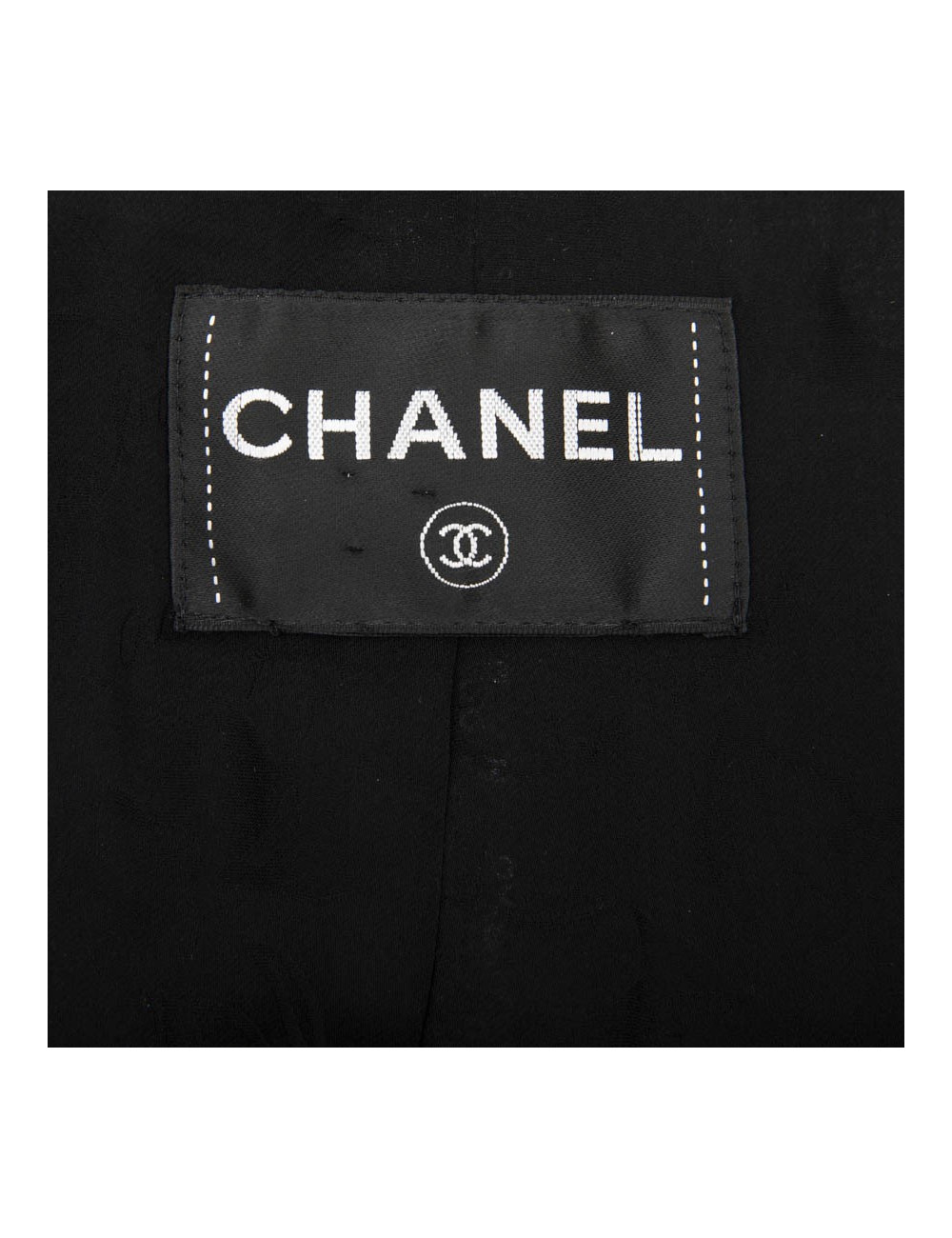 Veste 34 CHANEL à sequins noirs
