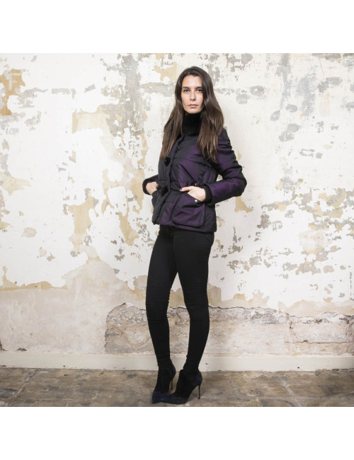 Doudoune CHRISTIAN DIOR violet moiré