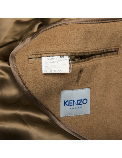 Manteau KENZO  camel T 50 Homme