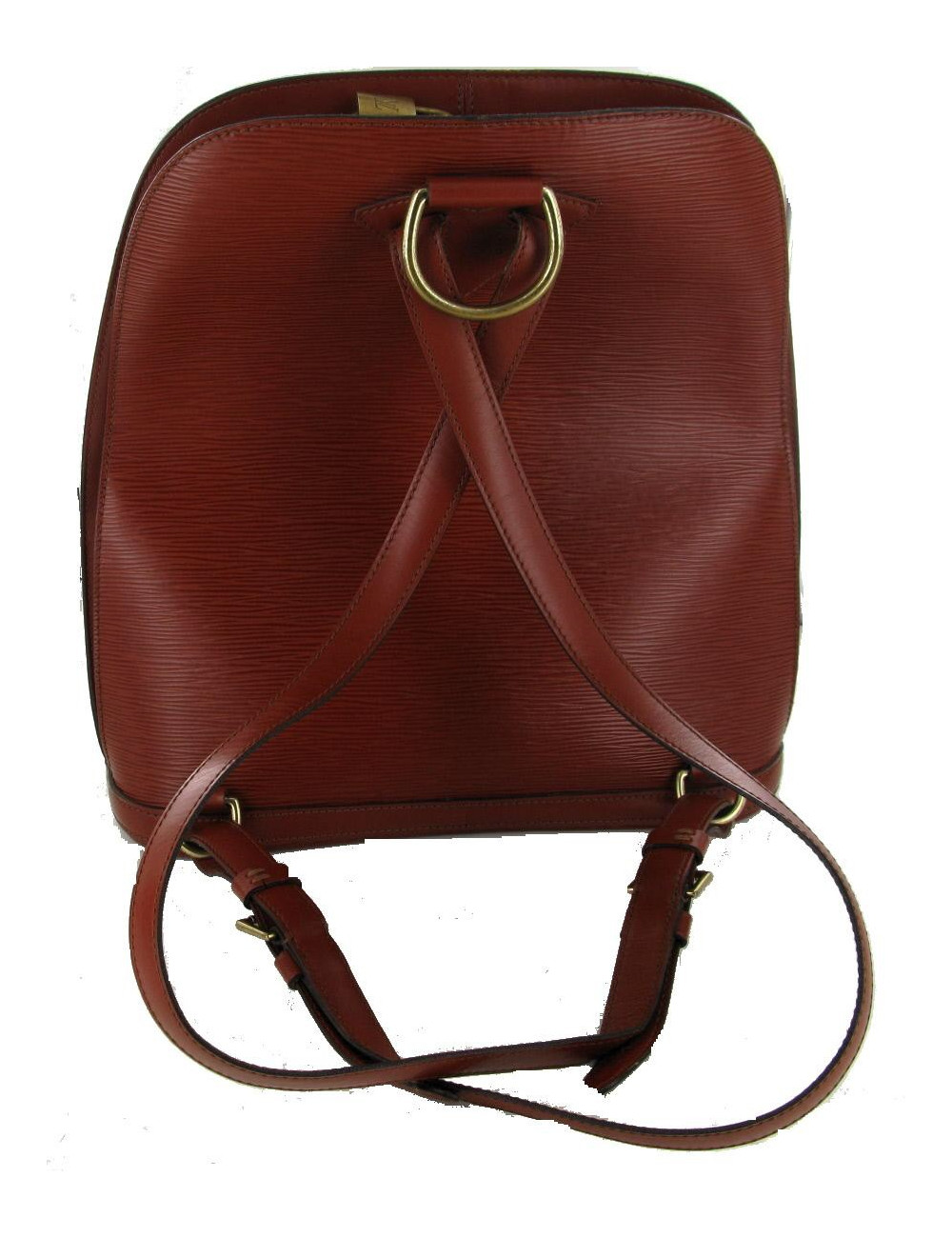 Sac à dos LOUIS VUITTON en cuir épi cacao