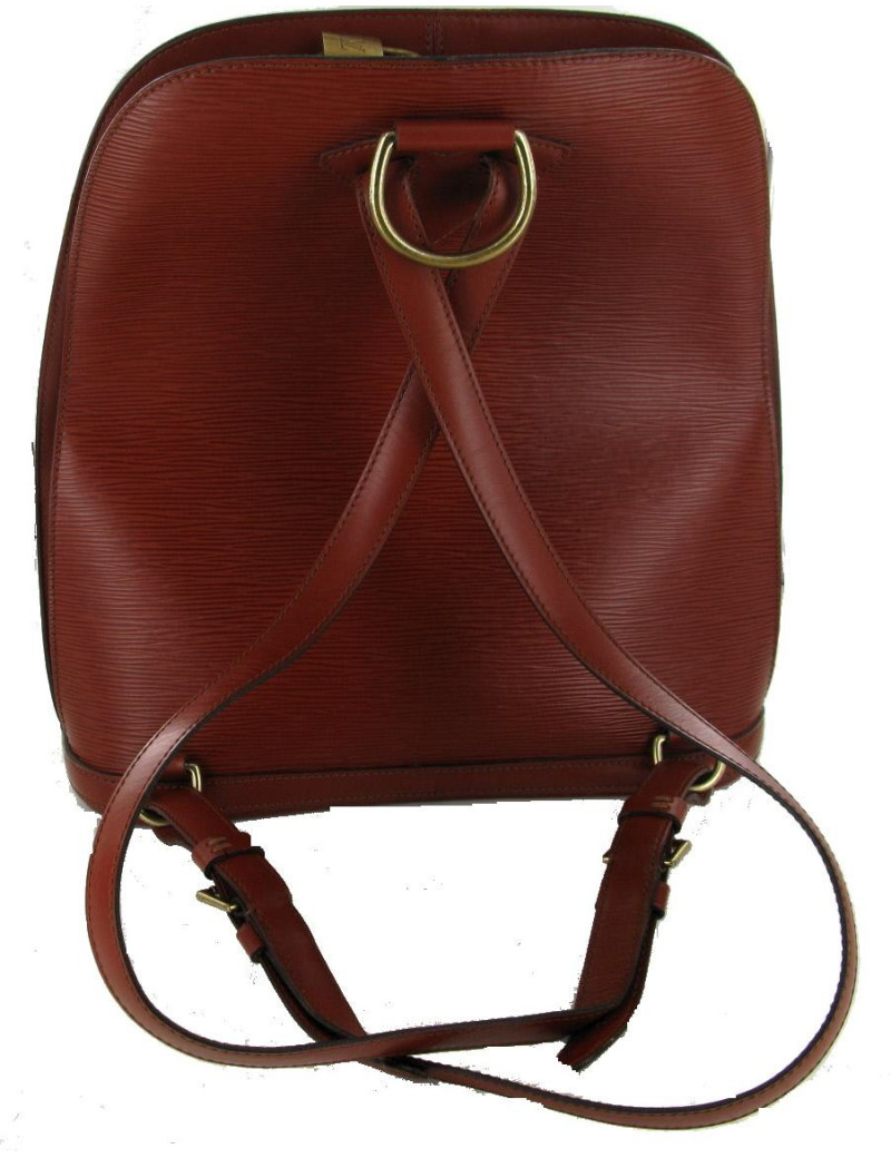 Sac à dos LOUIS VUITTON en cuir épi cacao