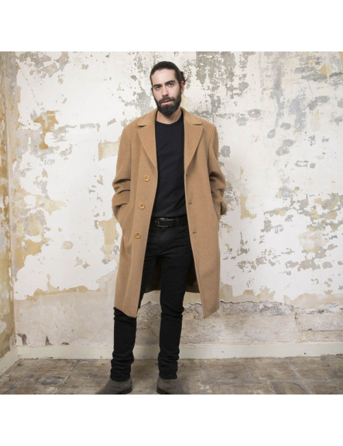 Manteau KENZO  camel T 50 Homme