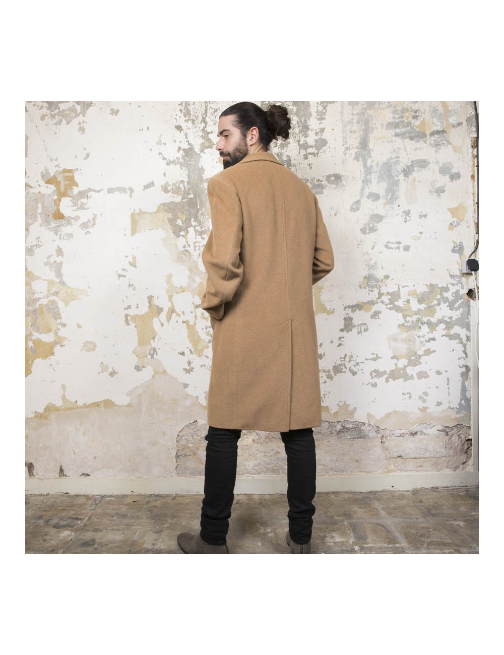 Manteau KENZO  camel T 50 Homme