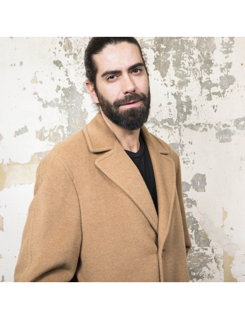 Manteau KENZO  camel T 50 Homme