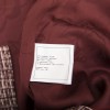  CHANEL jacket size 40 in burgundy fabric with gold metallic threads