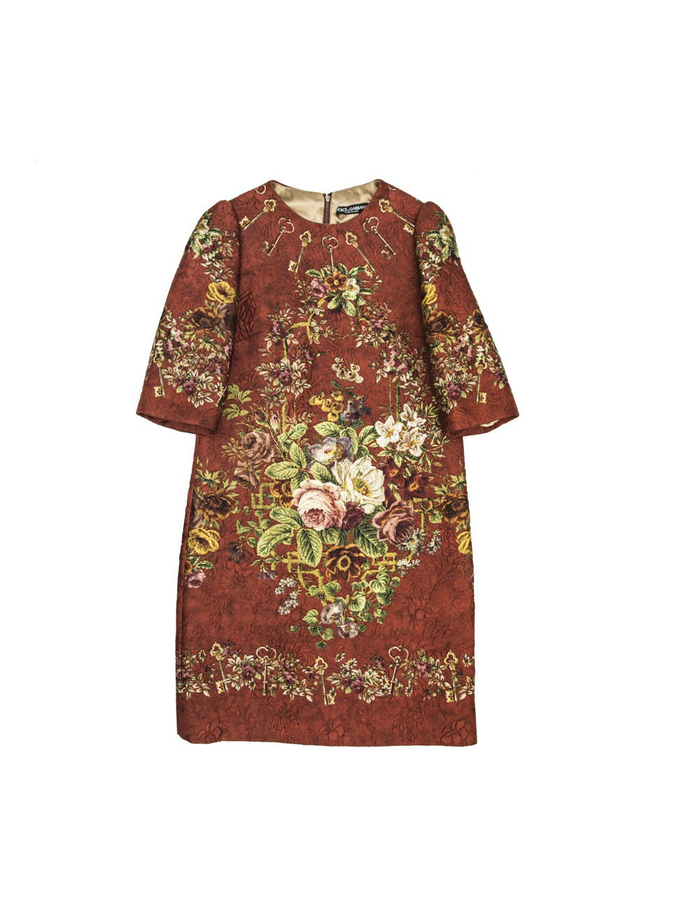 Robe DOLCE & GABBANA T 36  imprimé fleuri