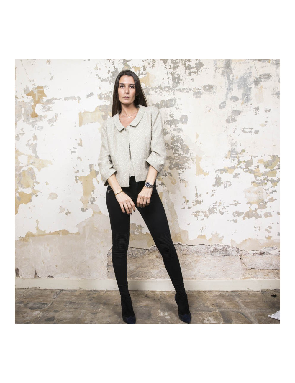 Veste et haut T 38 CHANEL 