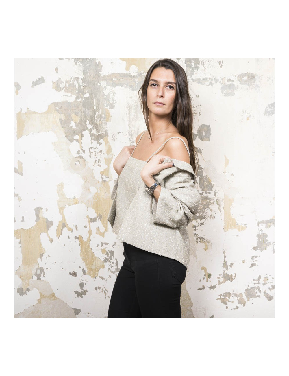 Veste et haut T 38 CHANEL 