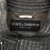 DOLCE & GABBANA men's perfecto in gray eel leather size 50