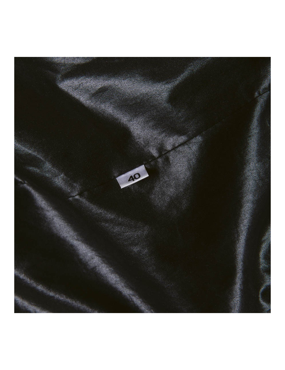 Manteau RIZAL T40   en vison bleu nuit 