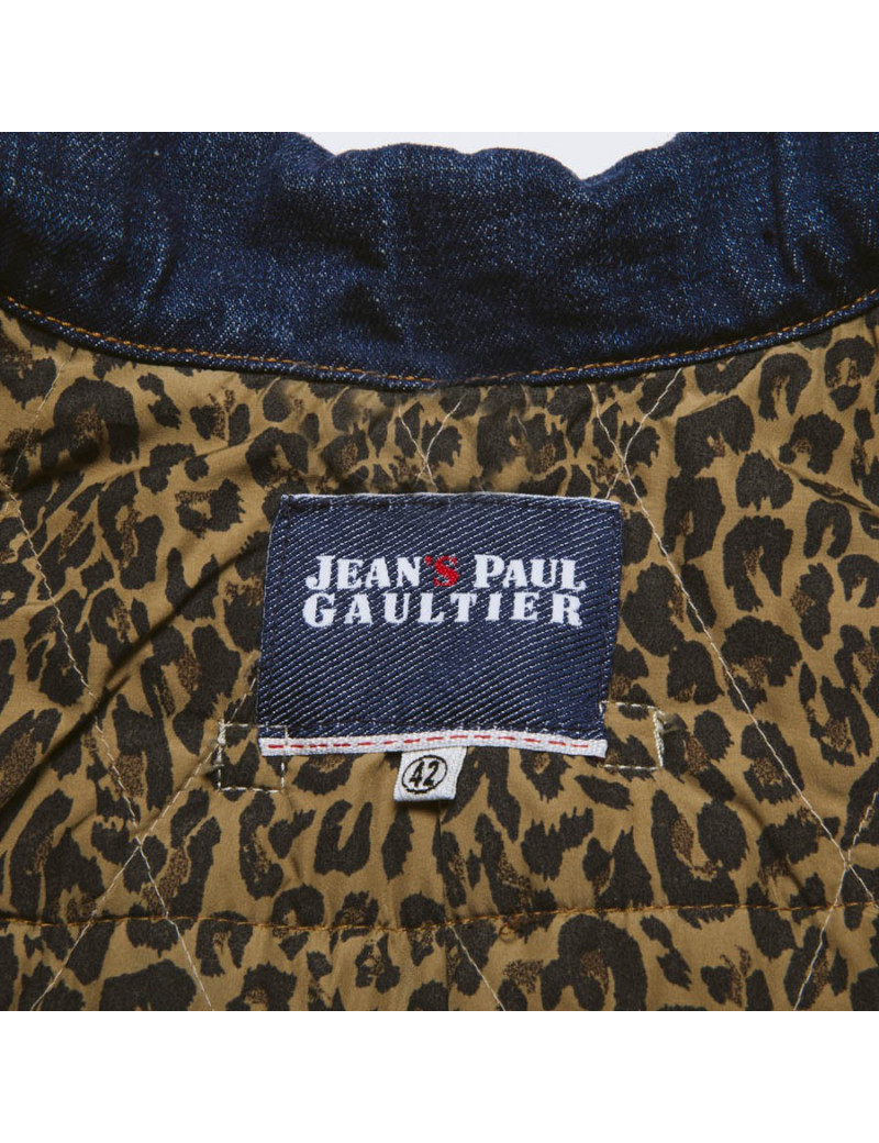 Blouson JEAN PAUL GAULTIER t 38 en toile denim