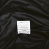 BALMAIN black perfecto down jacket size 38