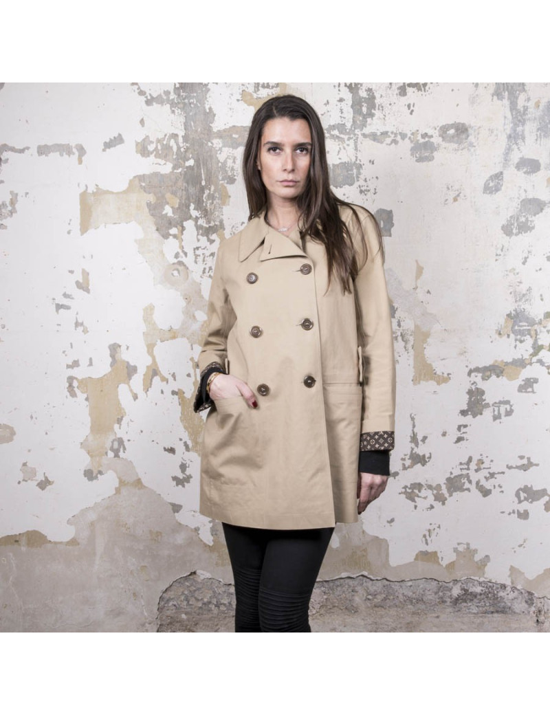 Mackintosh imperméable T 42 LOUIS VUITTON beige 