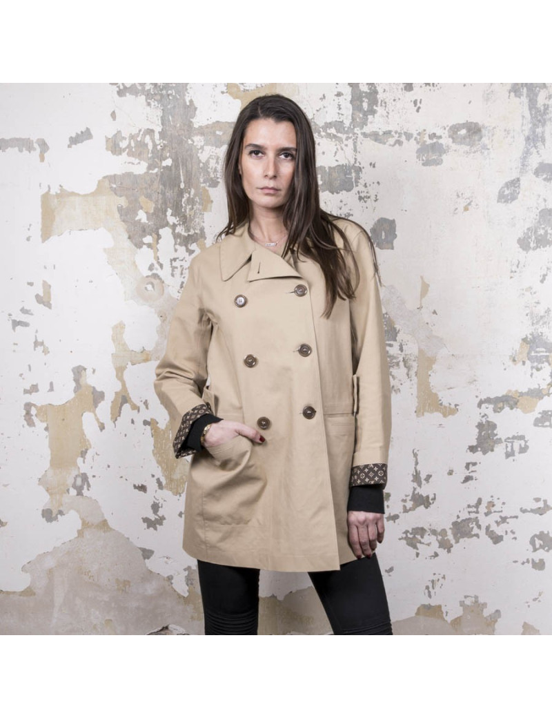 Mackintosh imperméable T 42 LOUIS VUITTON beige 