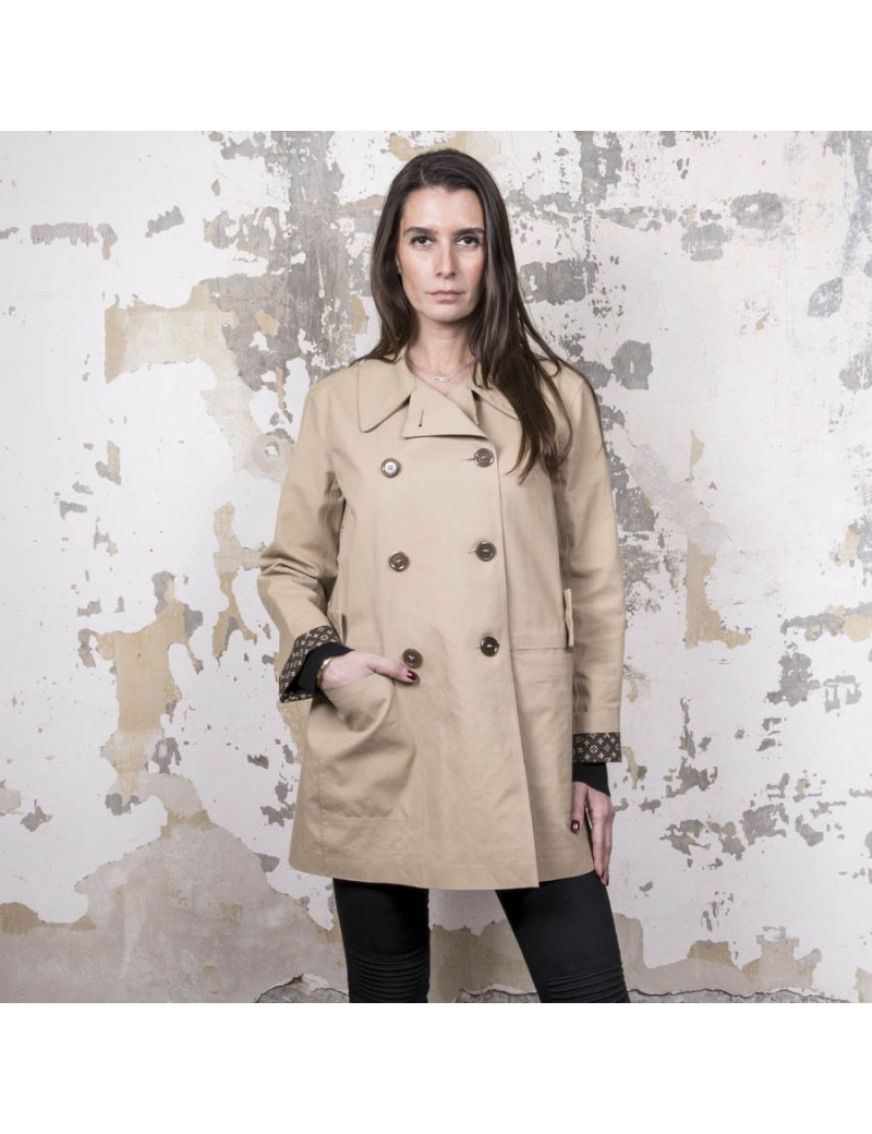 Mackintosh imperméable T 42 LOUIS VUITTON beige 