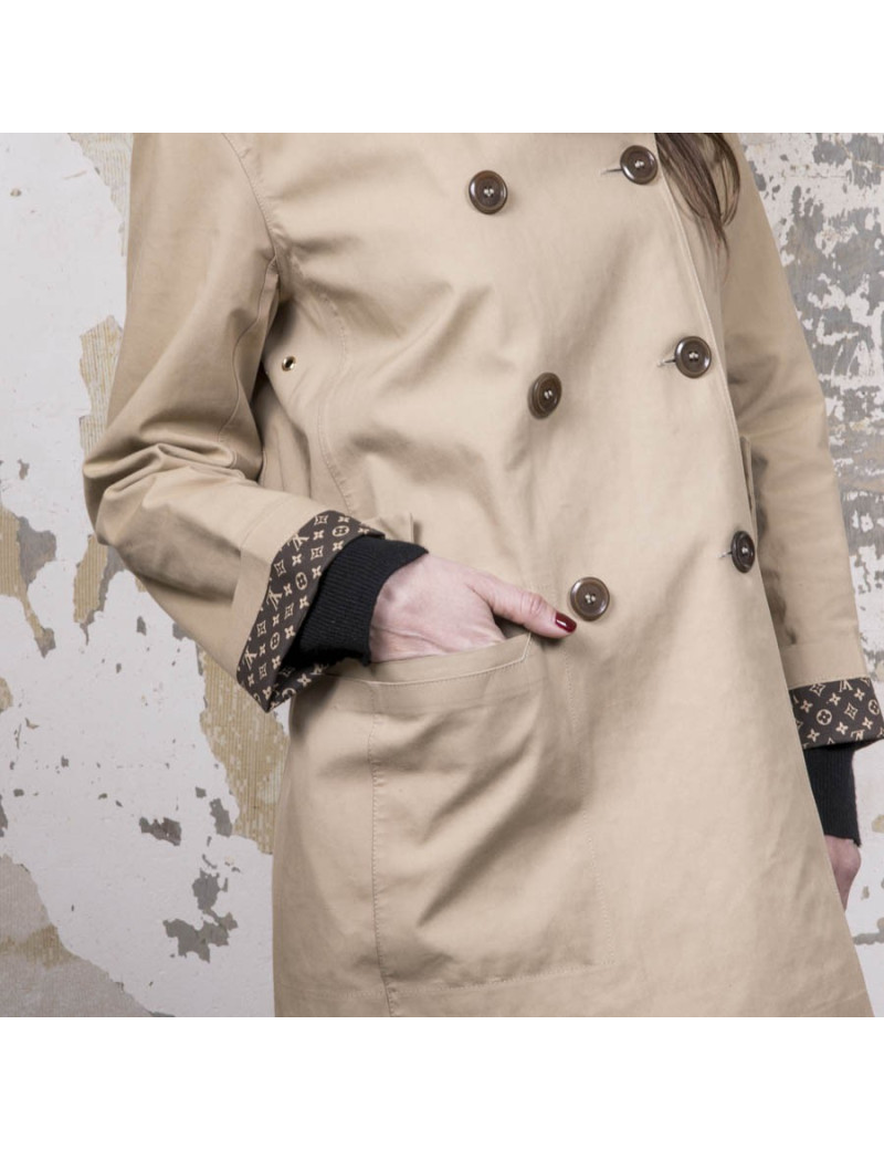 Mackintosh imperméable T 42 LOUIS VUITTON beige 