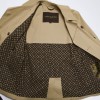 LOUIS VUITTON Mackintosh raincoat in beige cotton size 42