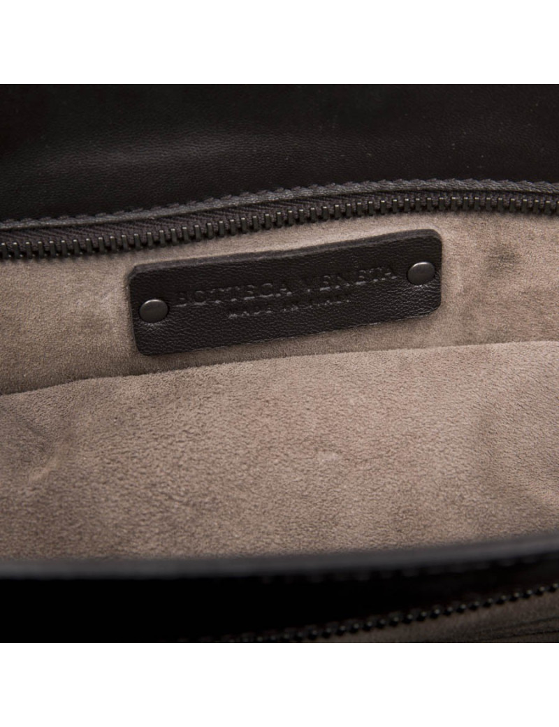 Sac BOTTEGA VENETA cuir tressé marron