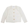 CHANEL Vintage jacket in ecru tweed size 44FR