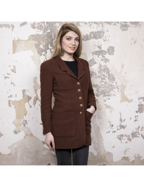 Veste CHANEL  marron
