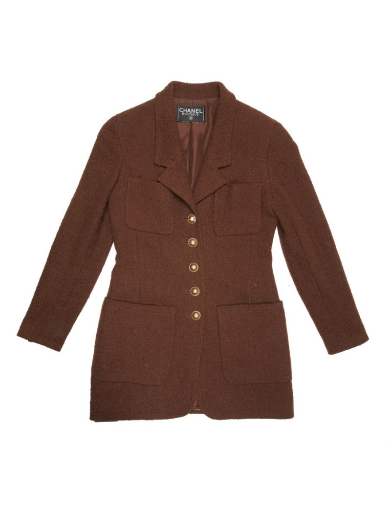 Veste CHANEL T  marron