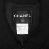 Veste CHANEL T 44 en tweed noir