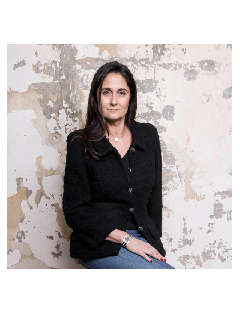 Veste CHANEL T 44 en tweed noir