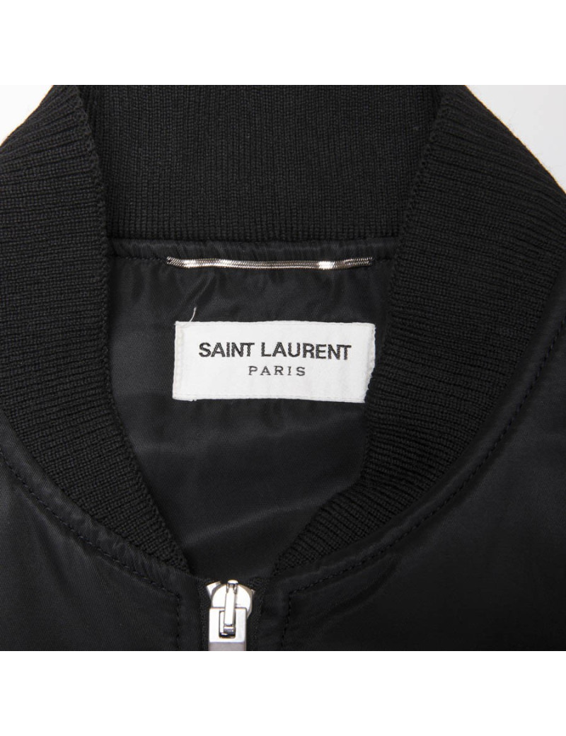 Bombers SAINT LAURENT noir T52