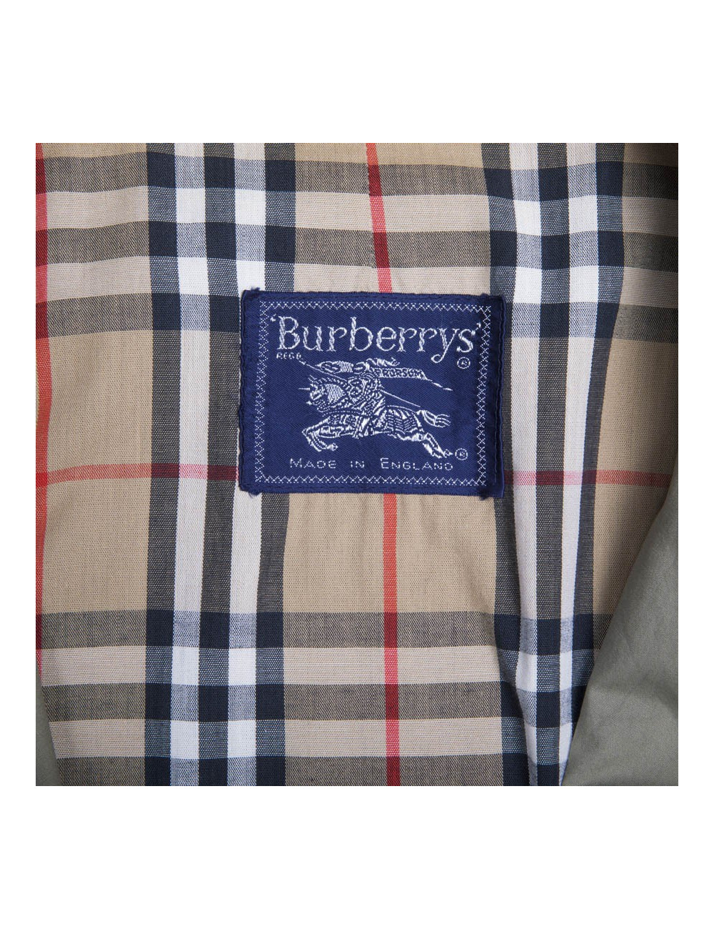 Trench BURBERRY kaki Homme 