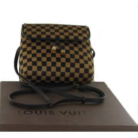 LOUIS VUITTON belt pouch in Damier coated foal leather - VALOIS