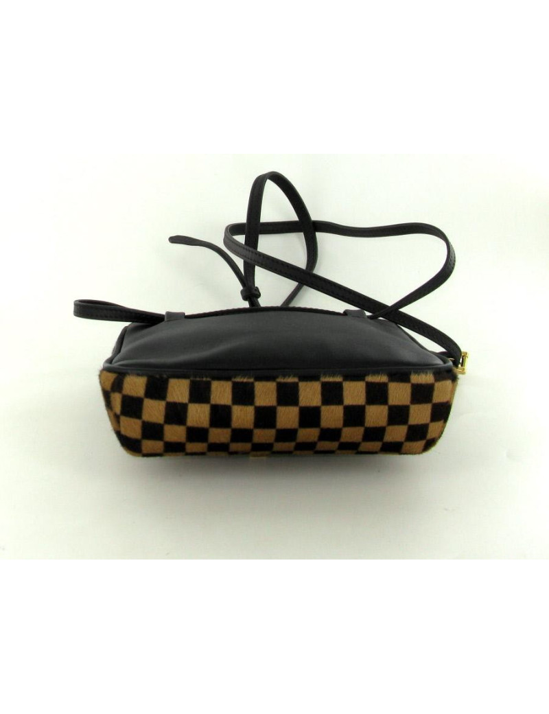 LOUIS VUITTON belt pouch in Damier coated foal leather